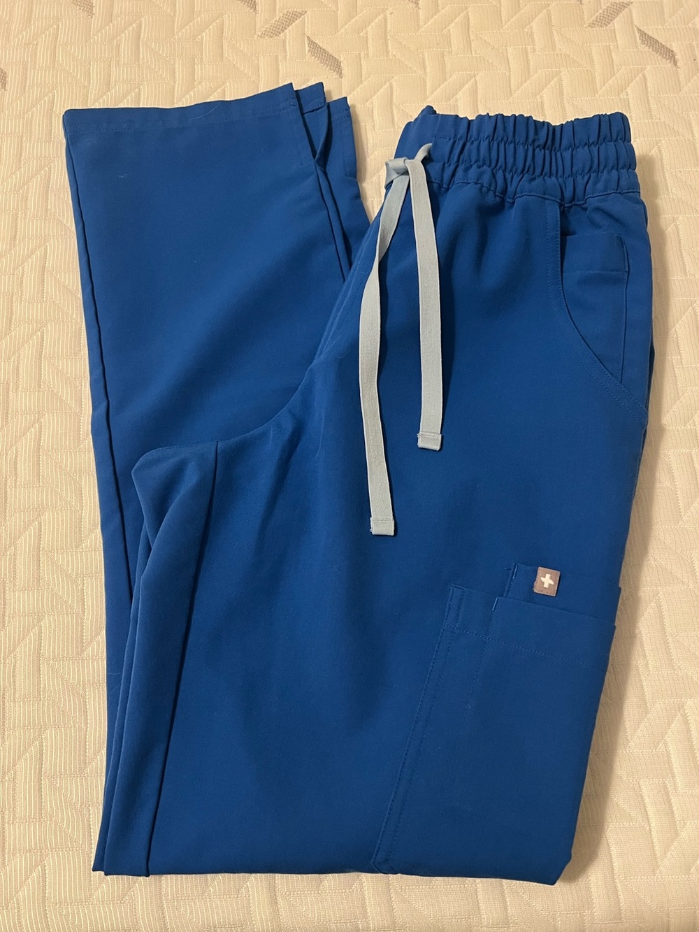 Figs Dowa Royal Blue Scrub Pants